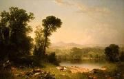 Asher Brown Durand Pastoral Landscape USA oil painting artist